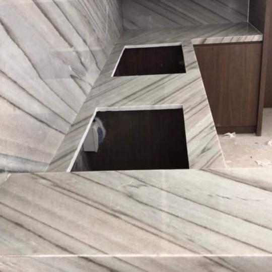 ĐÁ BẾP CARRARA WHITE VÂN